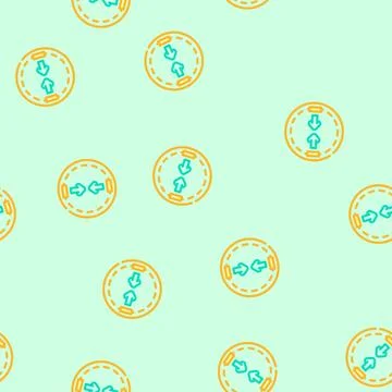 Compact size vector seamless pattern Stock Illustration