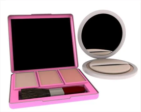 Compacts Stock Illustration