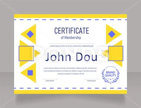 Company certificate design template: Royalty Free #169837038