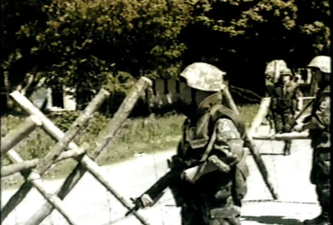 Company Commander NTSC Stock-Footage 265017