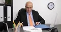 Company Director Calculate Using Adding Machine Files Documents Account Papers 4k or 4k+ Resolution