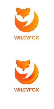 Company logo with fox Stock Illustration