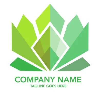 Company logo Illustrazione stock