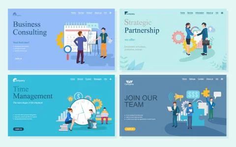 Company Startup Technology, Development Vector Stock Illustration