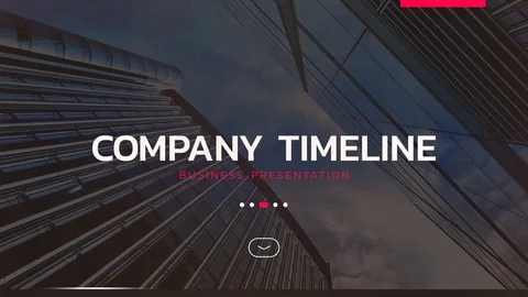 Company Timeline Stock After Effects