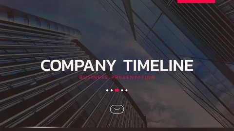 after effects template company timeline free download