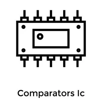 Comparators Ic Vector Stock Illustration