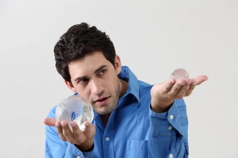 Comparing 스톡 사진