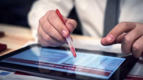 Comparison Of Data Stock Footage 71413683
