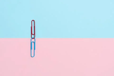 Comparison of Two Objects Blocks Pencils Sticker Notes Facing Inward Outward 写真素材