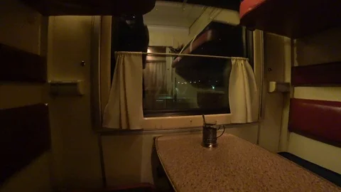 Compartment wagon Stock Footage 88334594