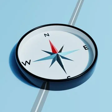 Compas UP Stock Illustration