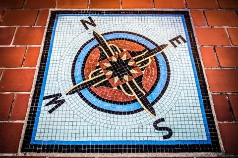 Compass-2 Foto stock