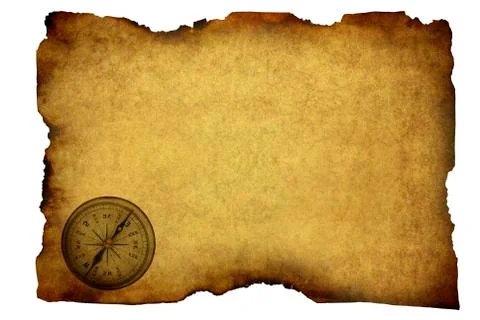 Compass against retro background.. Stock Photos