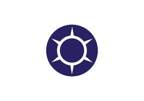 Compass, compass rose, magnetic compass navigation icon. Compass Concept Logo Stock Illustration