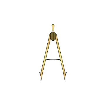 Compass computer symbol Stock Illustration