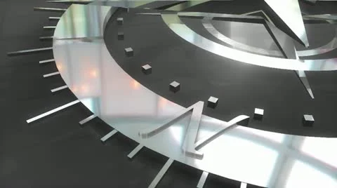 Compass, concept, shiny, steel, direction, megnetic. Stock Footage 11301005