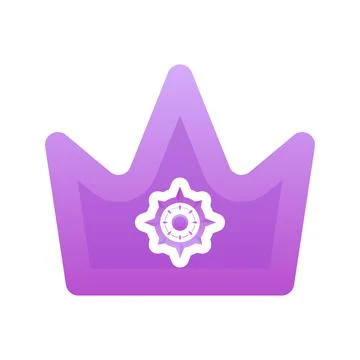 Compass crown gradient logo design template icon Stock Illustration