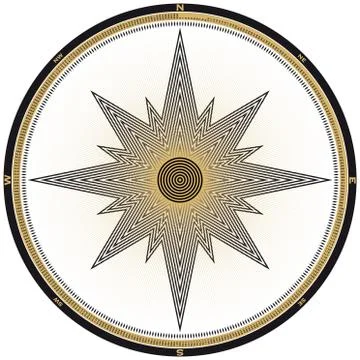 Compass Design Stock Illustration