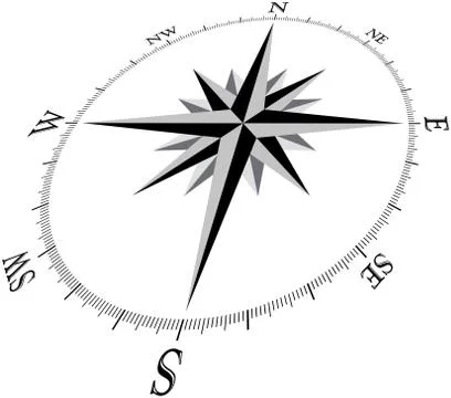 Compass Design Stock Illustration