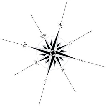 Compass Design Stock Illustration