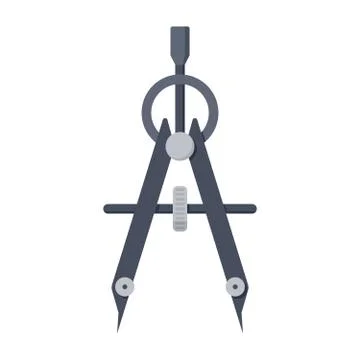 Compass Drawing Tool Stock Illustration