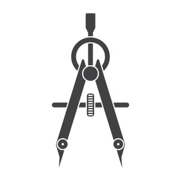 Compass Drawing Tool Stock Illustration