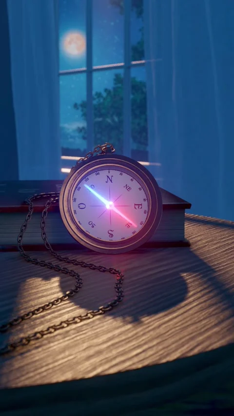 Compass Stock Footage 302526399