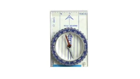 A compass gone haywire, giving false readings Stock Footage 198556786