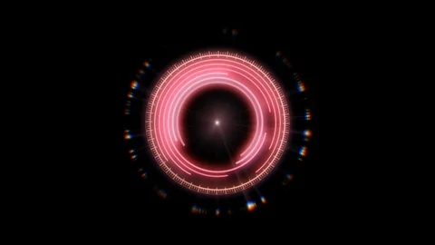 Compass head-up displays movement seamless Stock Footage 99158636