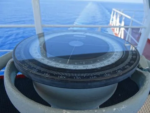 Compass Heading Course Stock Photos
