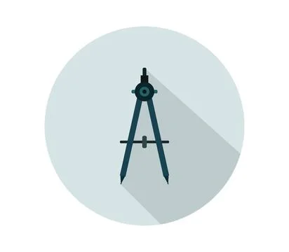 Compass icon illustrated in vector on white background compass icon illust... Stock Photos