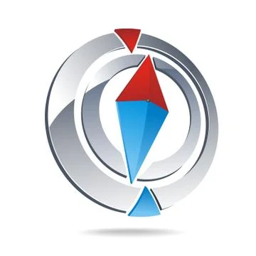 Compass icon Stock Illustration