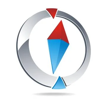 Compass icon Stock Illustration