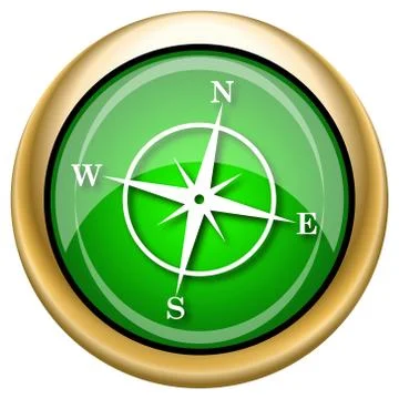Compass icon Stock Illustration