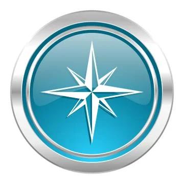 Compass icon. Stock Illustration