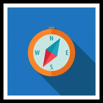 Compass icon 스톡 일러스트