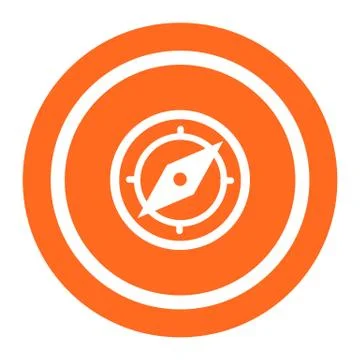 Compass icon Stock Illustration