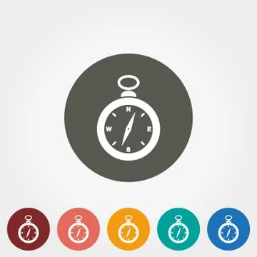 Compass icon Stock Illustration