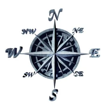 Compass Icon Stock Illustration