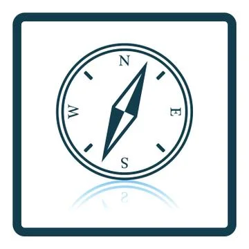 Compass icon Stock Illustration