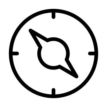 Compass icon Stock Illustration