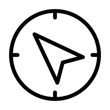 Compass icon Stock Illustration