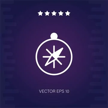 Compass  icon Stock Illustration