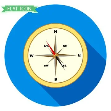 Compass icon Stock Illustration