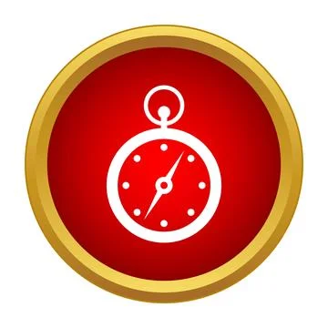 Compass icon showing navigation and direction Stock Illustration