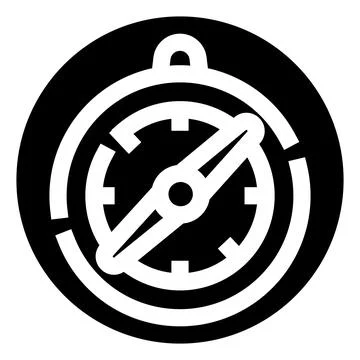 Compass icon showing navigation, direction and journey concept イラスト素材