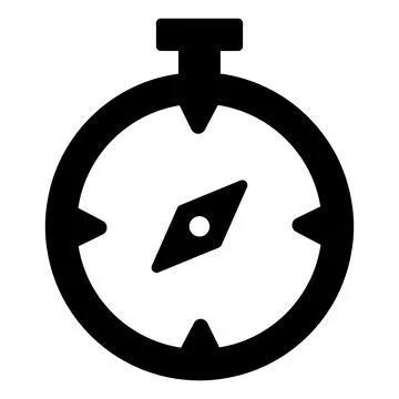 Compass Icon. User interface Vector Illustration, As a Simple Vector Sign a.. Stock Illustration