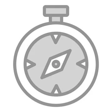 Compass Icon. User interface Vector Illustration, As a Simple Vector Sign a.. Stock Illustration