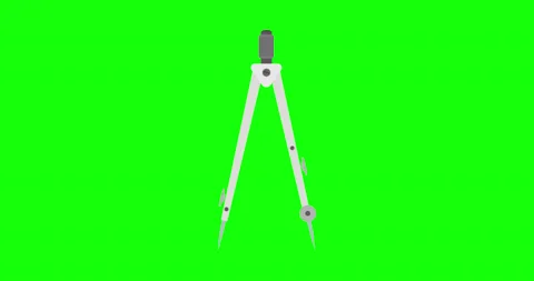 Compass icon vector divider illustration symbol tool. Measure design isolated Stock Footage 141721454